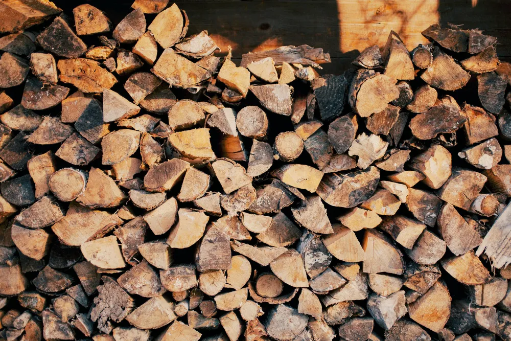 Firewood stacking in Dover-Foxcroft ME