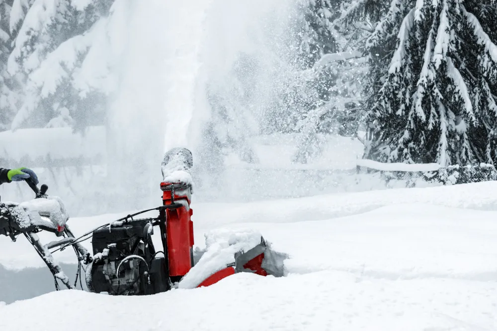 Snow blowing service in Dover-Foxcroft ME