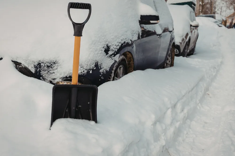 Snow shoveling in Dover-Foxcroft